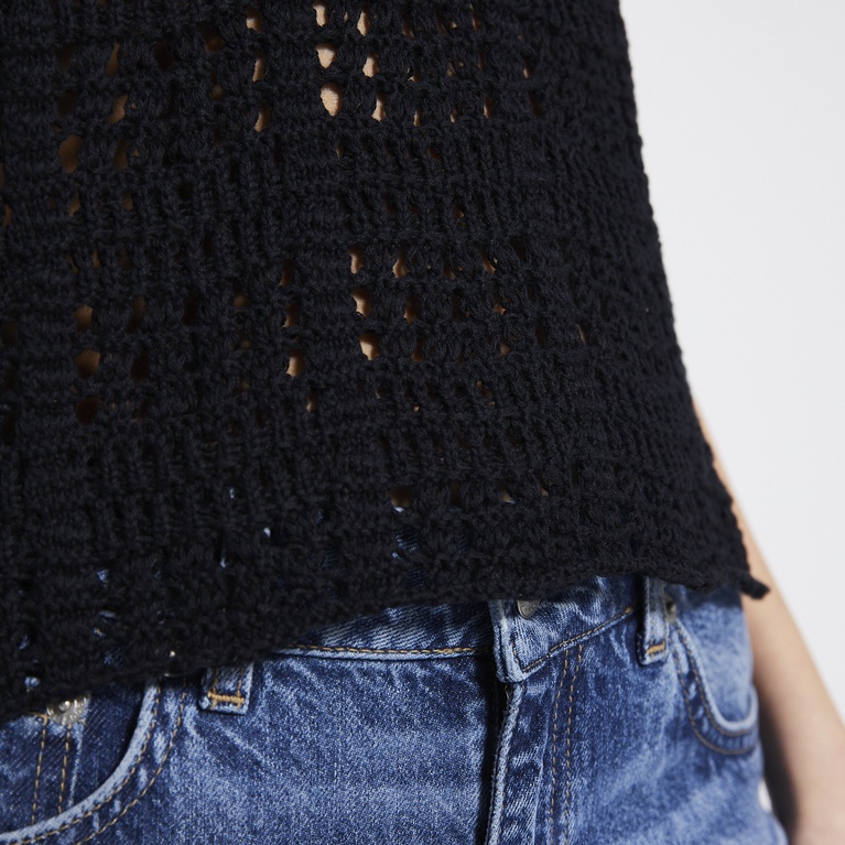 Crochet knit top "Mila"